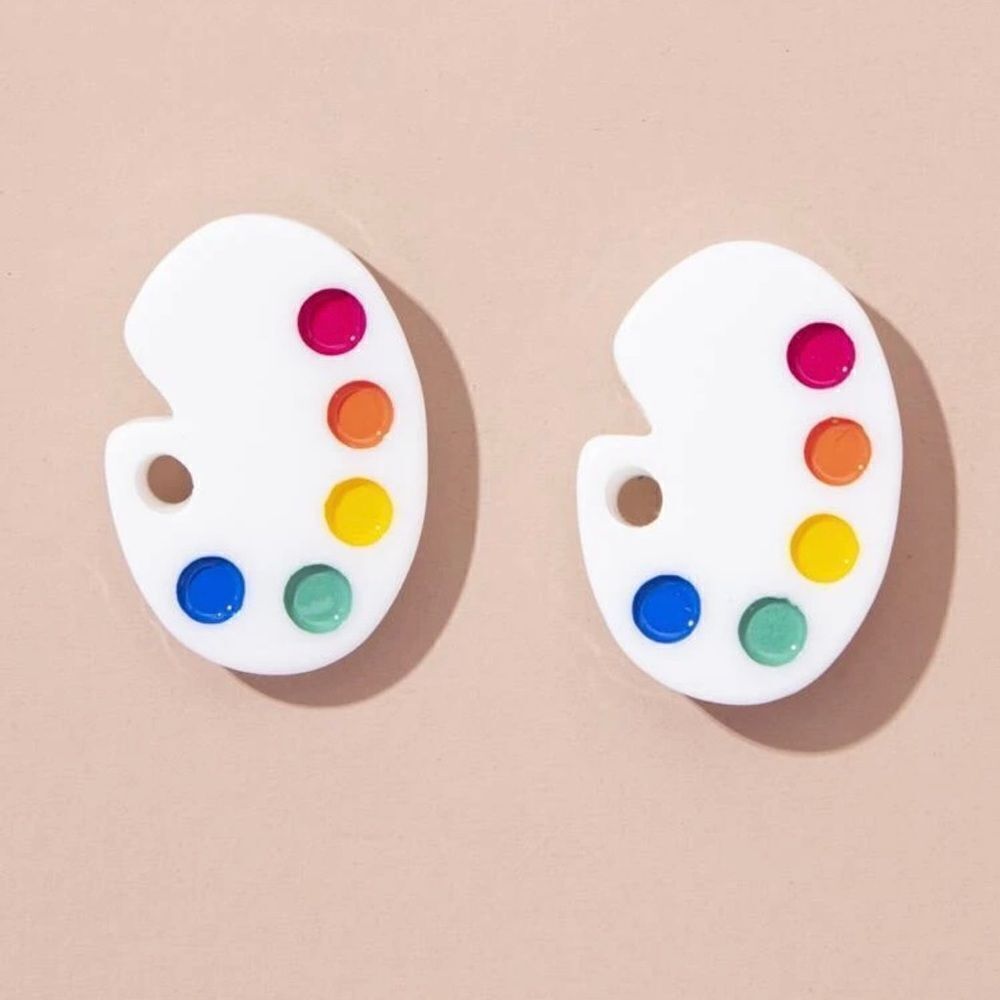 Paint Easel Earrings 